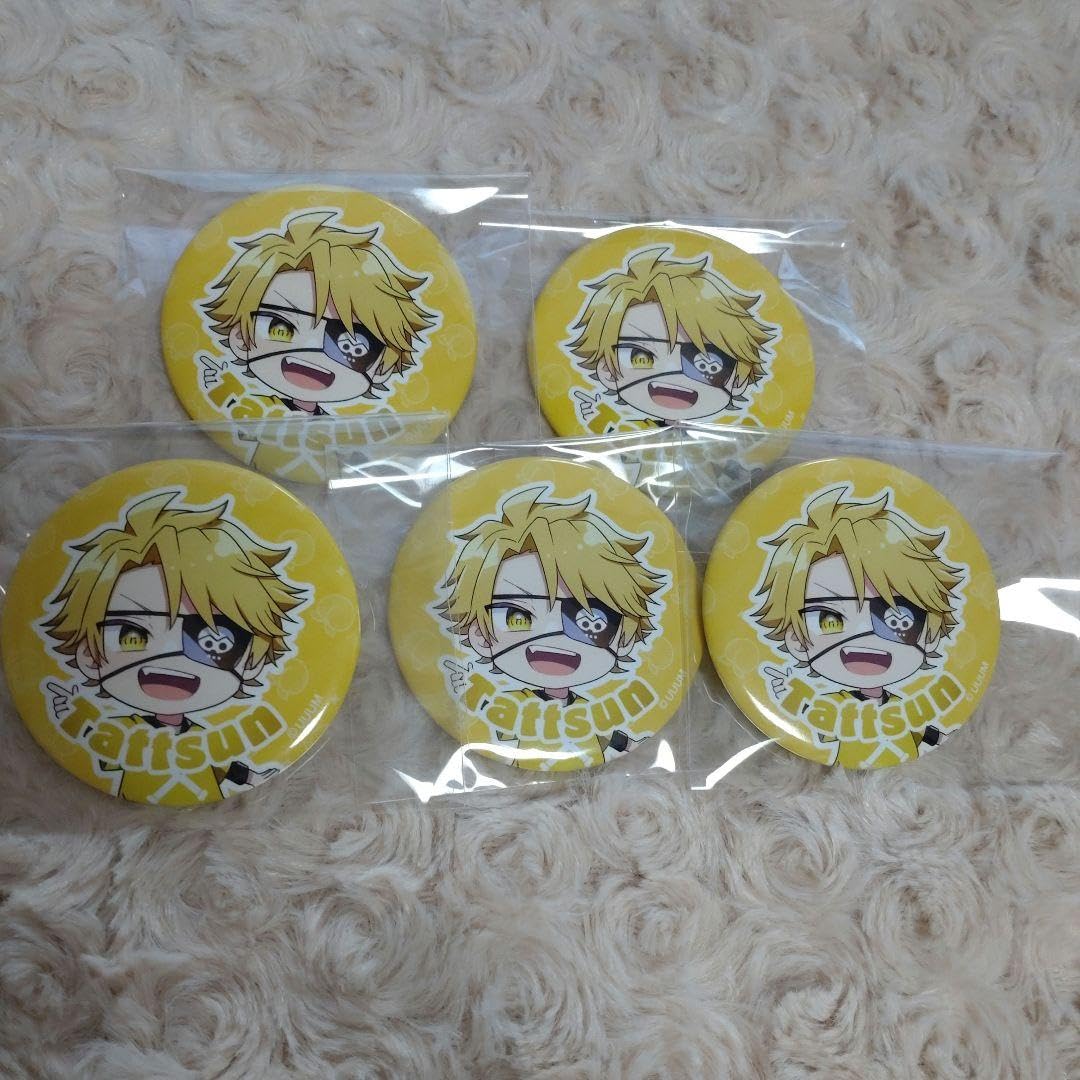 カラフルピーチ たっつん 2023 缶バッジ ザッカマート A3 痛バ ブラック